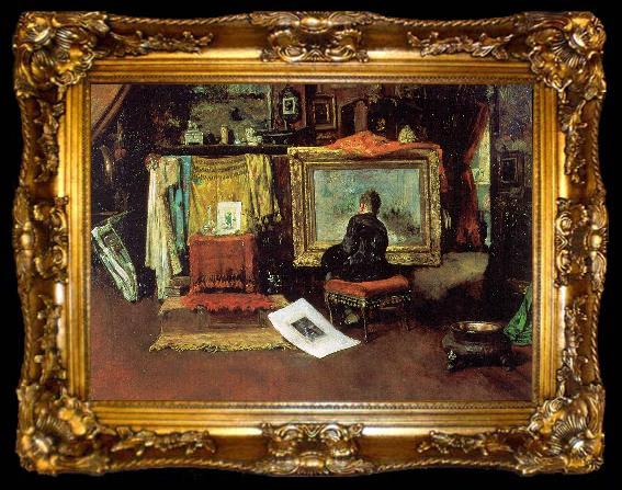 framed  Chase, William Merritt The Tenth Street Studio, ta009-2